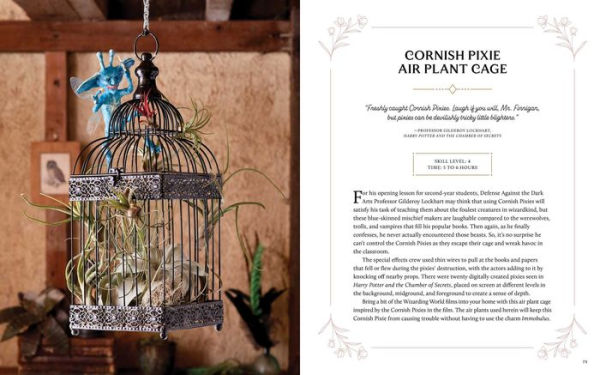 Harry Potter: Herbology Magic: Botanical Projects, Terrariums, and Gardens Inspired by the Wizarding World