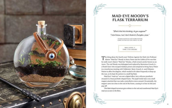 Harry Potter: Herbology Magic: Botanical Projects, Terrariums, and Gardens Inspired by the Wizarding World