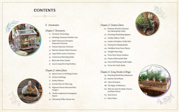 Harry Potter: Herbology Magic: Botanical Projects, Terrariums, and Gardens Inspired by the Wizarding World