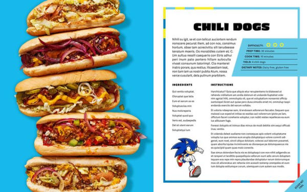 Sonic the Hedgehog: The Official Cookbook