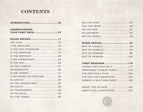 Good Omens Tarot Deck and Guidebook