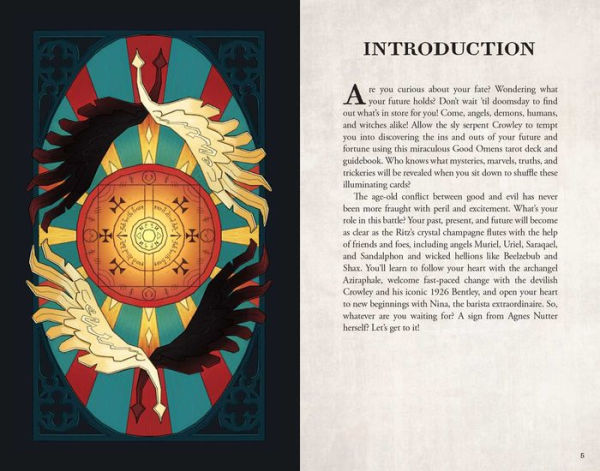 Good Omens Tarot Deck and Guidebook