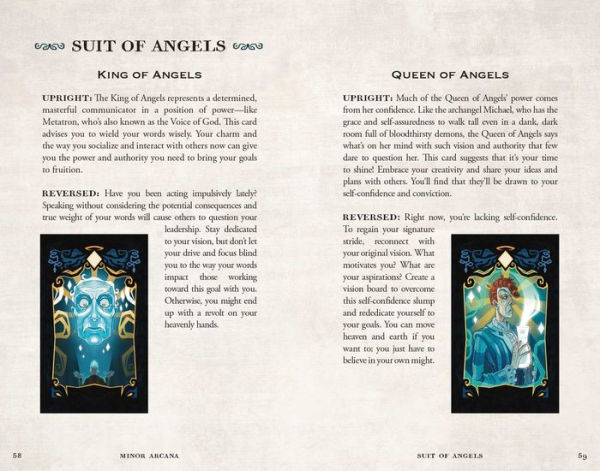 Good Omens Tarot Deck and Guidebook