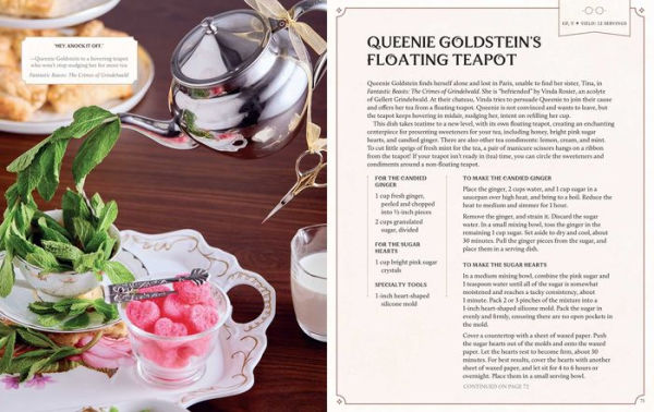 Harry Potter: Afternoon Tea Magic: Official Snacks, Sips, and Sweets Inspired by the Wizarding World