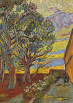 Alternative view 5 of Van Gogh Landscapes Sewn Notebook Collection