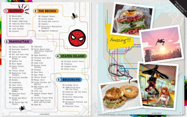 Marvel: Spider-Man: the Official Cookbook: Your Friendly Neighborhood Guide to Cuisine from NYC, Spider-Verse & Beyond