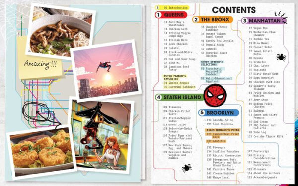 Marvel: Spider-Man: the Official Cookbook: Your Friendly Neighborhood Guide to Cuisine from NYC, Spider-Verse & Beyond