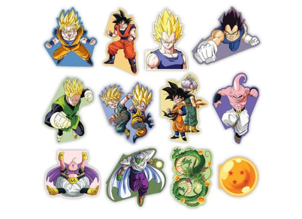 Dragon Ball Z Die-cut Note Card Sets (Set of 12)