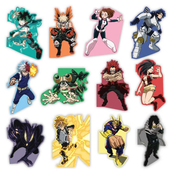 My Hero Academia: Class 1-A Boxed Die-cut Note Cards (Set of 12)