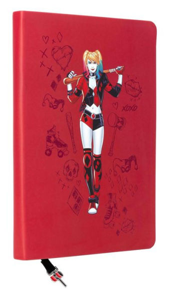 DC: Harley Quinn Journal with Ribbon Charm