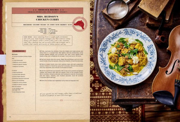 Gastronogeek: Recipes to Die For: 40 Dishes Inspired by the World's Greatest Fictional Detectives (Detective Cookbook; Mystery Cookbook)