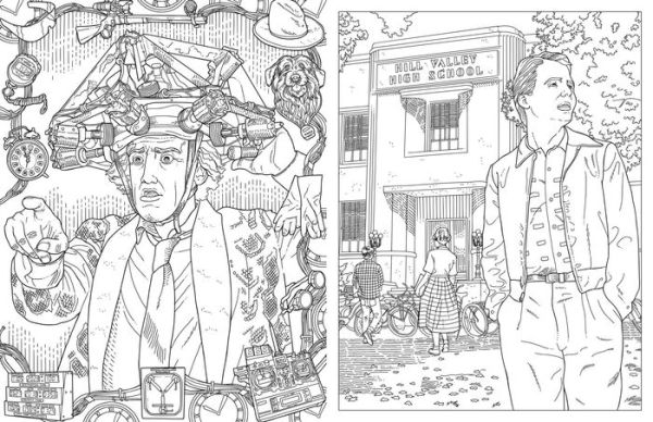 Back to the Future: The Official Coloring Book