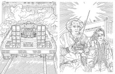 Alternative view 6 of Back to the Future: The Official Coloring Book