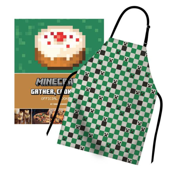 Minecraft: The Official Cookbook and Apron Gift Set: Plus Exclusive Apron