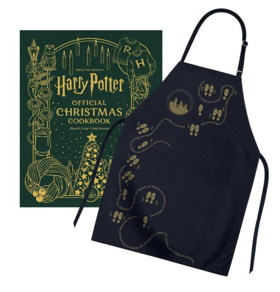 Harry Potter: Gift Set Edition Christmas Cookbook and Apron: Plus Exclusive Apron