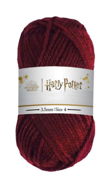 Harry Potter Knitting Magic Gift Set: Gryffindor Scarf: Plus Exclusive Scarf Kit
