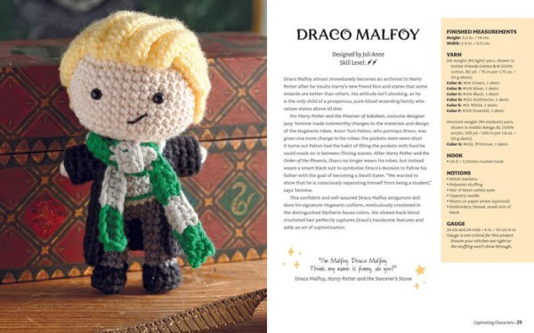 Harry Potter: The Official Book of Crochet Amigurumi