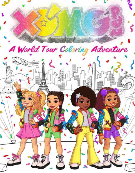 XOMG POP!: A World Tour Coloring Adventure