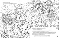 Alternative view 8 of Critical Role: Fearne Calloway's Fey Fantasy: A Coloring Adventure