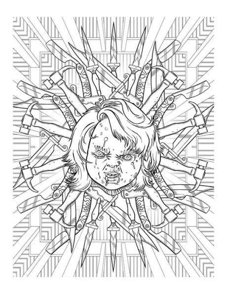 Chucky: The Official Coloring Book