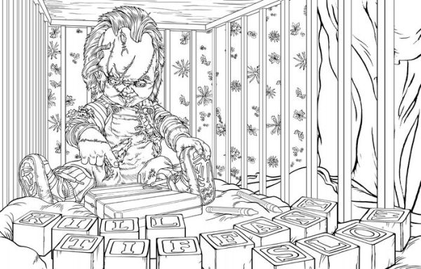 Chucky: The Official Coloring Book