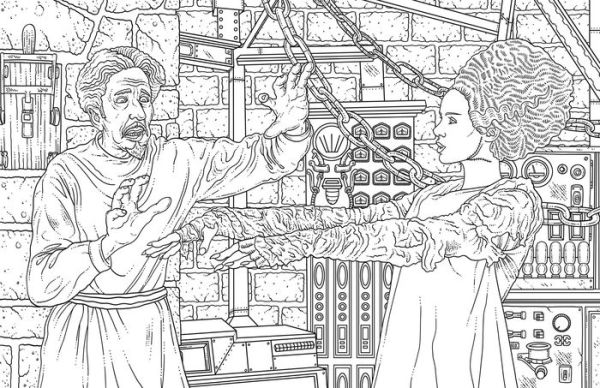 Universal Monsters: The Official Coloring Book