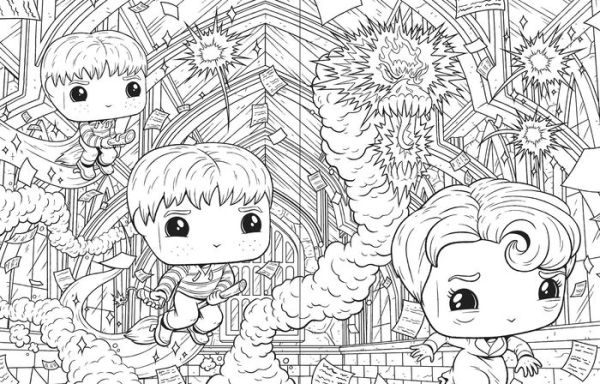 The Official Funko Pop! Harry Potter Coloring Book [Book]