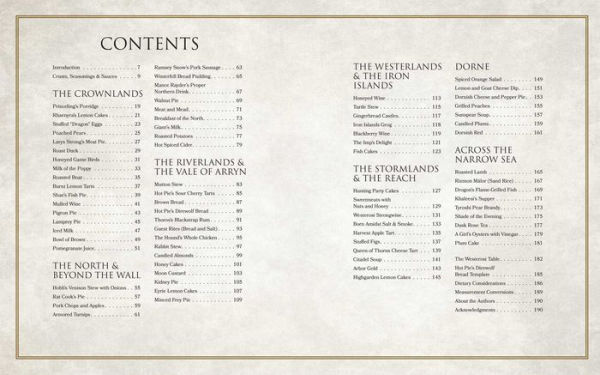 The Official Westeros Cookbook: Recipes from Game of Thrones and House of the Dragon