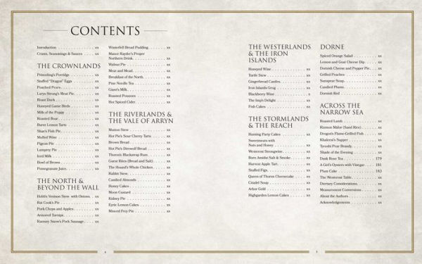 The Official Westeros Cookbook: Recipes from Game of Thrones and House of the Dragon