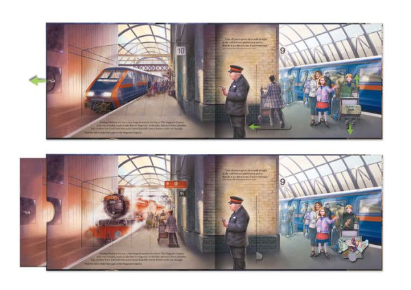 Harry Potter's Journey to Hogwarts: A Magical Surprises Pop-Up Book