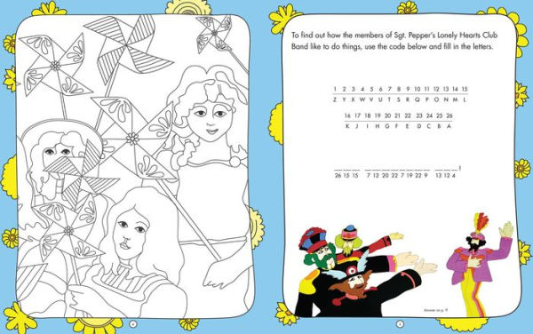 The Beatles Yellow Submarine A Creative Experience: Coloring and Activity Book