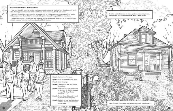Survive The Night: A Killer Coloring Adventure
