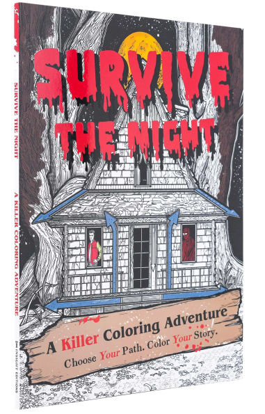 Survive The Night: A Killer Coloring Adventure