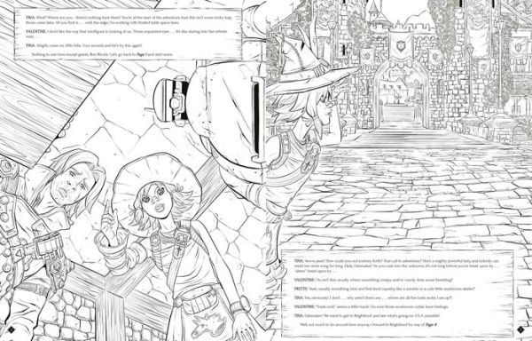 Tiny Tina's Wonderlands: A Bunkers & Badasses Coloring Adventure
