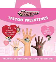 Title: Powerpuff Girls Temporary Tattoo Valentines: School Valentines, Author: Insights