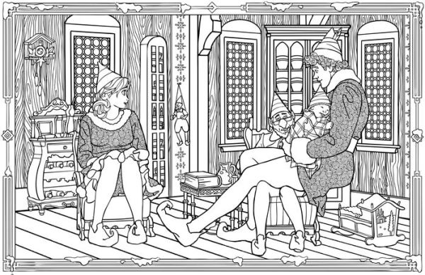 Elf: The Official Coloring Book