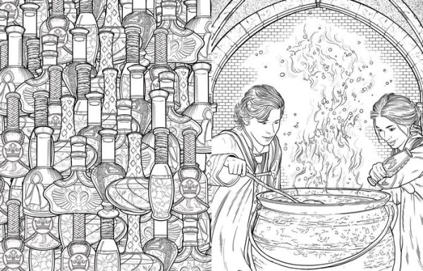 Hogwarts Legacy: The Official Coloring Book: Color Your Legacy