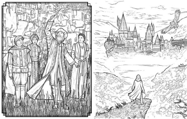Hogwarts Legacy: The Official Coloring Book: Color Your Legacy
