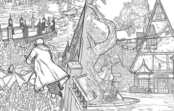 Hogwarts Legacy: The Official Coloring Book: Color Your Legacy