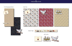 Alternative view 5 of Harry Potter: Hogwarts Gift Wrap Stationery Set