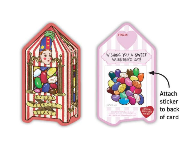 Harry Potter: Honeydukes Scratch & Sniff Sticker Valentines