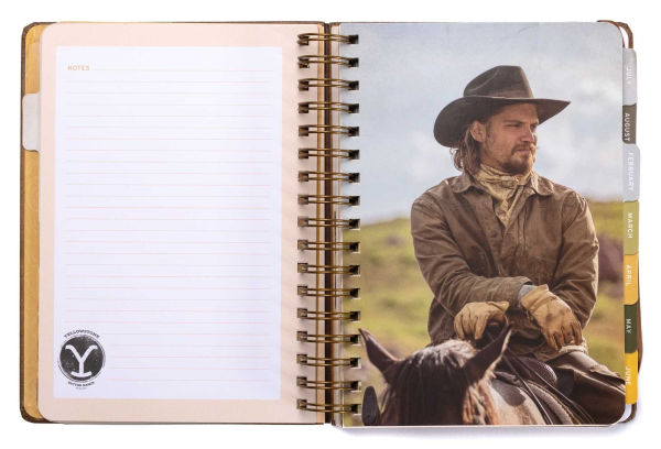 2025 Yellowstone: The Dutton Ranch 13-Month Weekly Planner