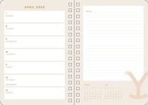 Alternative view 4 of 2025 Yellowstone: The Dutton Ranch 13-Month Weekly Planner