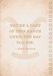 Alternative view 5 of 2025 Yellowstone: The Dutton Ranch 13-Month Weekly Planner