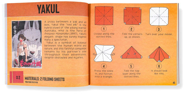 Studio Ghibli Origami: Unofficial Papercraft Projects to Create Totoro, Ponyo, Jiji, and more!