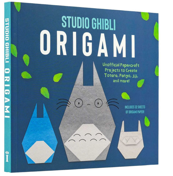 Studio Ghibli Origami: Unofficial Papercraft Projects to Create Totoro, Ponyo, Jiji, and more!