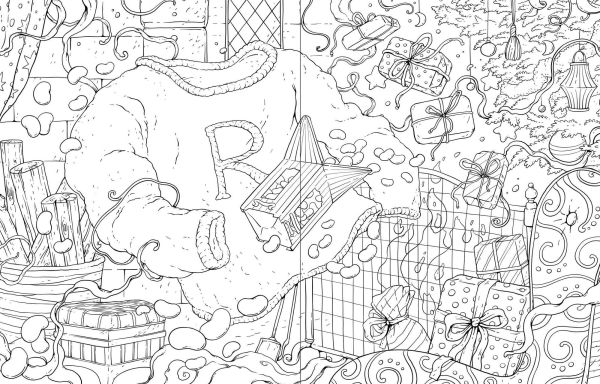 Harry Potter: An Official Sweets and Treats Coloring Book