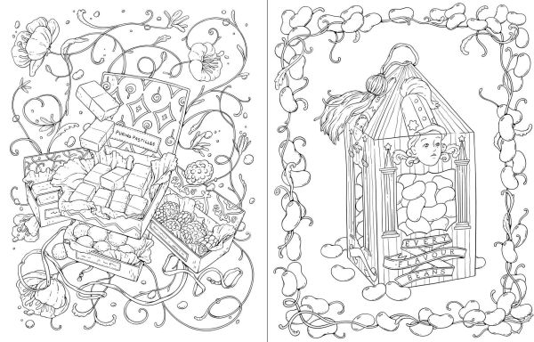 Harry Potter: An Official Sweets and Treats Coloring Book