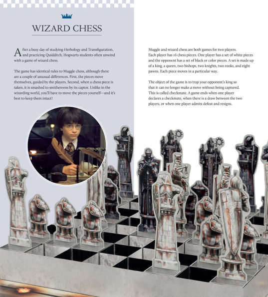 Harry Potter: The Pocket Pop-Up Wizard Chess Set