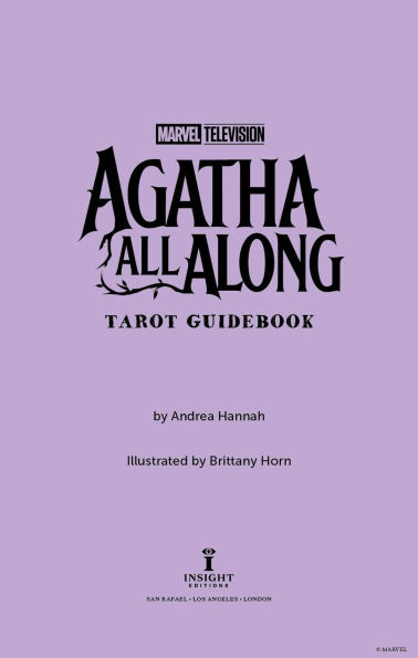 Agatha All Along Tarot Deck and Guidebook